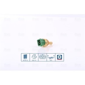 Coolant Temperature Sensor Sensor - Nissens 207041