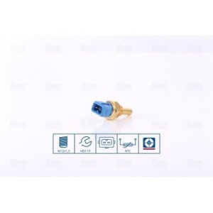 Coolant Temperature Sensor Sensor - Nissens 207076