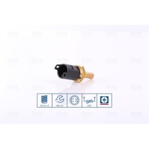 Coolant Temperature Sensor Sensor - Nissens 207080
