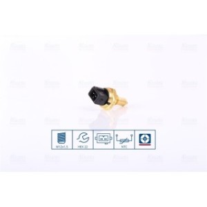 Coolant Temperature Sensor Sensor - Nissens 207088