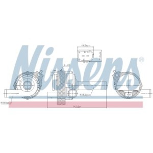Coolant Water Pump - Nissens 831077