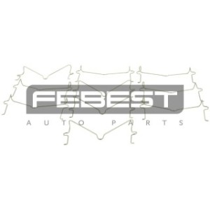 Spring Disc Brake Pad - FEBEST 0103003PCS10