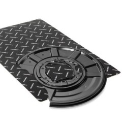RIDEX Brake Disc Splash Panel 1330S0030 for MERCEDES 2124200444