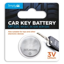 COIN CELL CR1220 - LITHIUM 3V