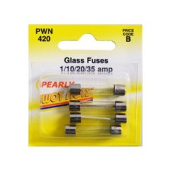 GLASS FUSES 1/10/20/35AMP