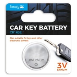 COIN CELL CR1632 - LITHIUM 3V