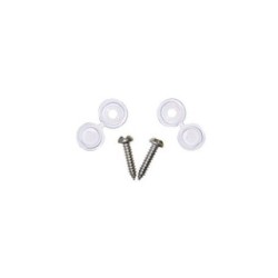 NO.PLATE SECURITY CAPS&SCREWS
