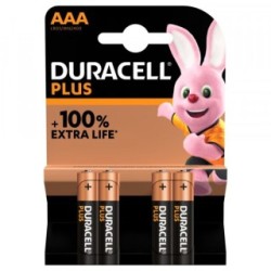 PLUS POWER ALKALINE AAA 4PK