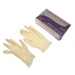 LATEX DISP GLOVES POWD FREE - Medium 100pc