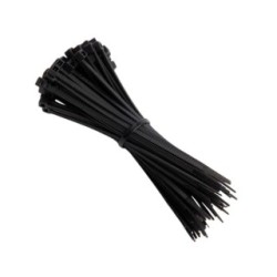 (PK.100) 4.8MM X 370MM BLACK