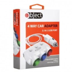 4 WAY CAR ADAPTER