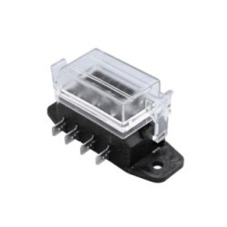 FUSE BOX 4-WAY STD.BLADE SINGLE