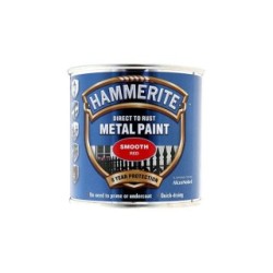 SMOOTH METAL PAINT RED 250ML