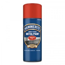 SMOOTH METAL PAINT RED 400ML