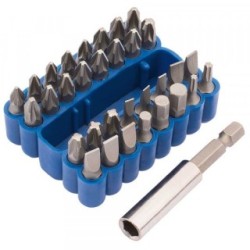 33PC SCREWDRIVER BIT SET