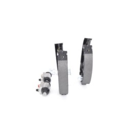 Hand Brake Shoe Set BOSCH 0204114666 for FORD FIESTA