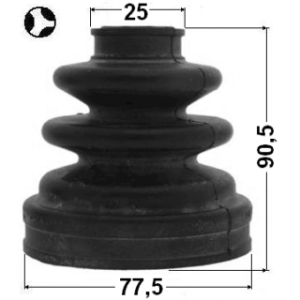 Bellow Drive Shaft - FEBEST 0115ACA20RT