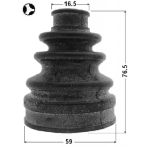 Bellow Drive Shaft - FEBEST 0115ACA33RT