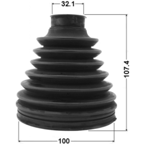 Bellow Drive Shaft - FEBEST 0115P200