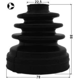Bellow Drive Shaft - FEBEST 0115ZNRRHT