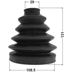 Bellow Drive Shaft - FEBEST 0117074