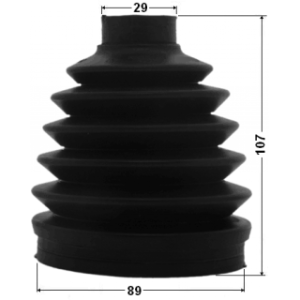 Bellow Drive Shaft - FEBEST 0117PGSX30