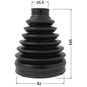 Bellow Drive Shaft - FEBEST 0117PZZE150