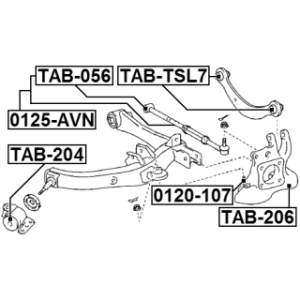 Ball Joint - FEBEST 0120107