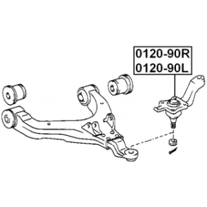 Ball Joint - FEBEST 012090L