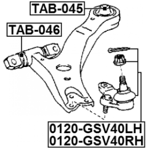 Ball Joint - FEBEST 0120GSV40RH