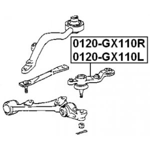 Ball Joint - FEBEST 0120GX110L