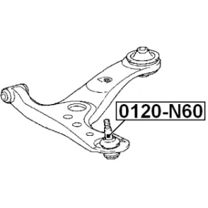 Ball Joint - FEBEST 0120N60