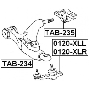 Ball Joint - FEBEST 0120XLR