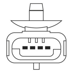 Lambda Sensor BOSCH 0258006046 for DACIA