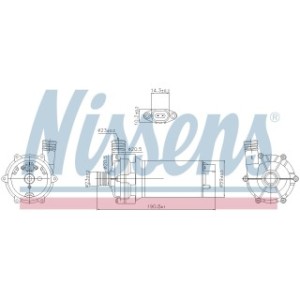 Auxiliary Pump - Nissens 831062