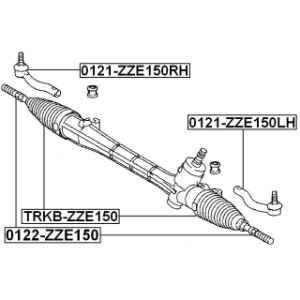 Tie Rod End - FEBEST 0121ZZE150RH