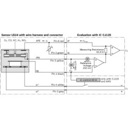 Lambda Sensor BOSCH 0258017025 OE 99154080001