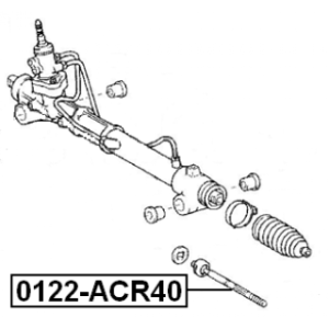 Inner Tie Rod - FEBEST 0122ACR40