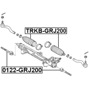 Inner Tie Rod - FEBEST 0122GRJ200