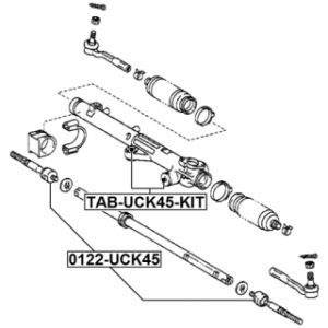 Inner Tie Rod - FEBEST 0122UCK45