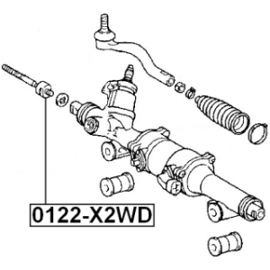Inner Tie Rod - FEBEST 0122X2WD