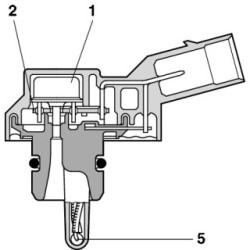 Boost Pressure Sensor BOSCH 0281002316 for DAF