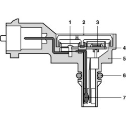 Boost Pressure Sensor BOSCH 0281002487 for VAUXHALL OE 6335606