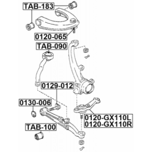 Camber Correction Screw - FEBEST 0129012