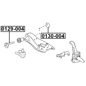 Caster Shim Axle Beam - FEBEST 0130004