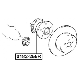 Wheel Hub - FEBEST 0182255R
