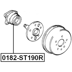Wheel Hub - FEBEST 0182ST190R
