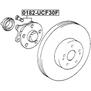 Wheel Hub - FEBEST 0182UCF30F