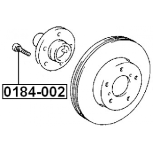 Wheel Stud - FEBEST 0184002