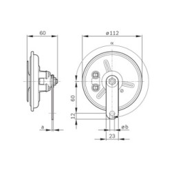 Trumpet Horn BOSCH 0986320302